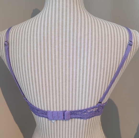 Jessica Simpson pushup purple bra 34/75A - Picture 6 of 9